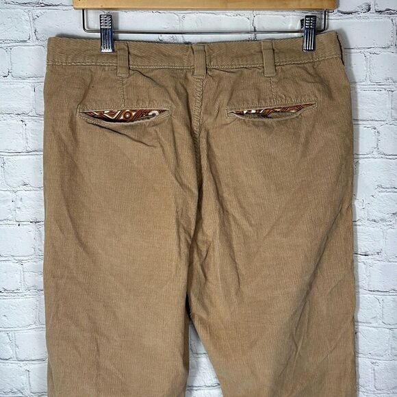 Bonobos Athletic Boot Mens Khaki Brown Corduroy Chino Pants W32 x L34 - Picture 3 of 7